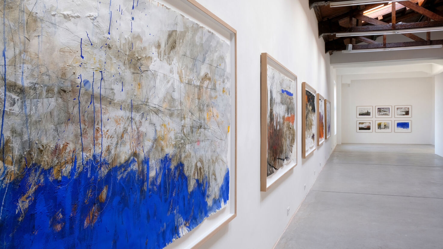 Ausstellungsraeume mit Bildern von Jakob Kirchmayr