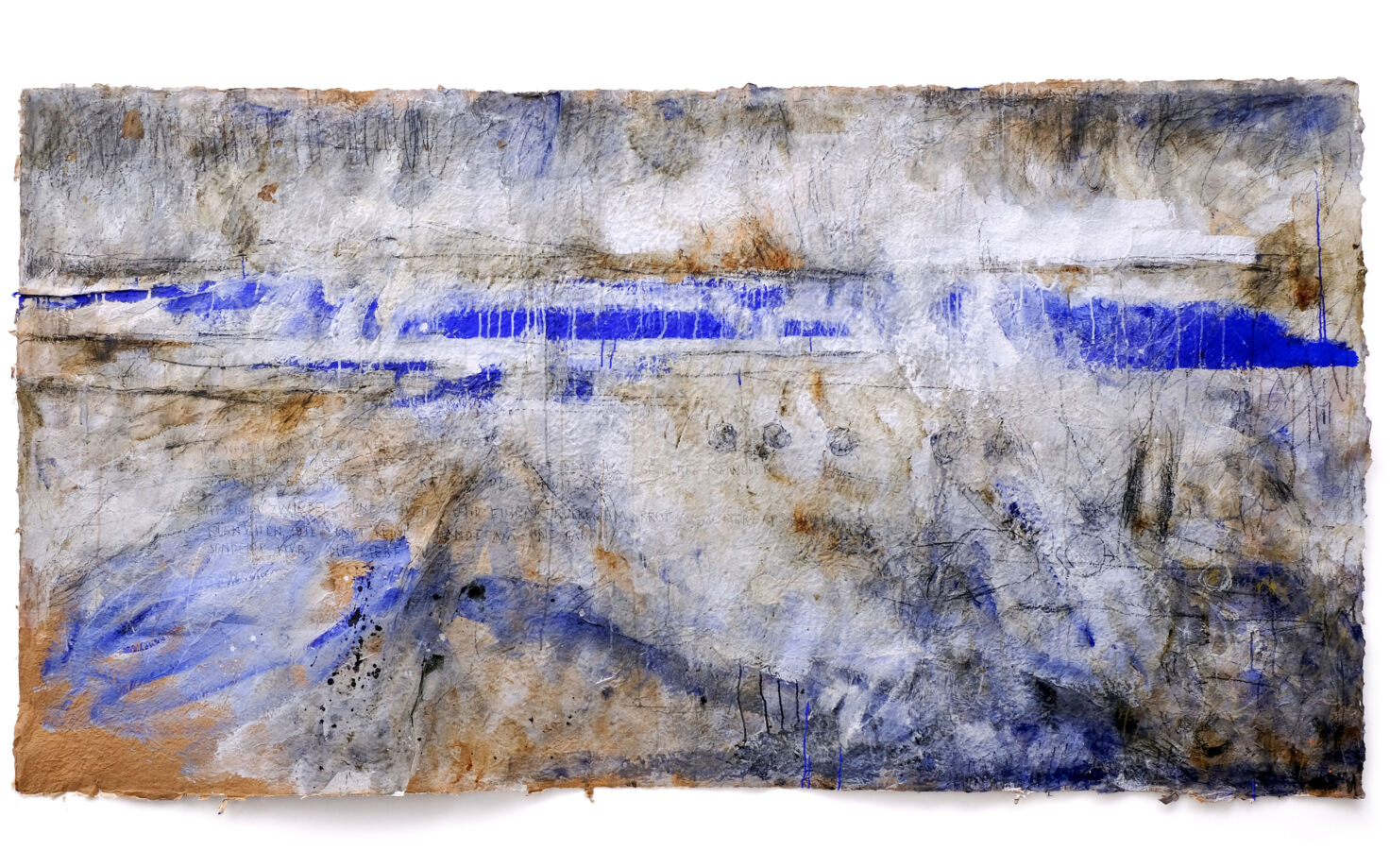 Fünf Oliven und ein trockenes Stück Brot