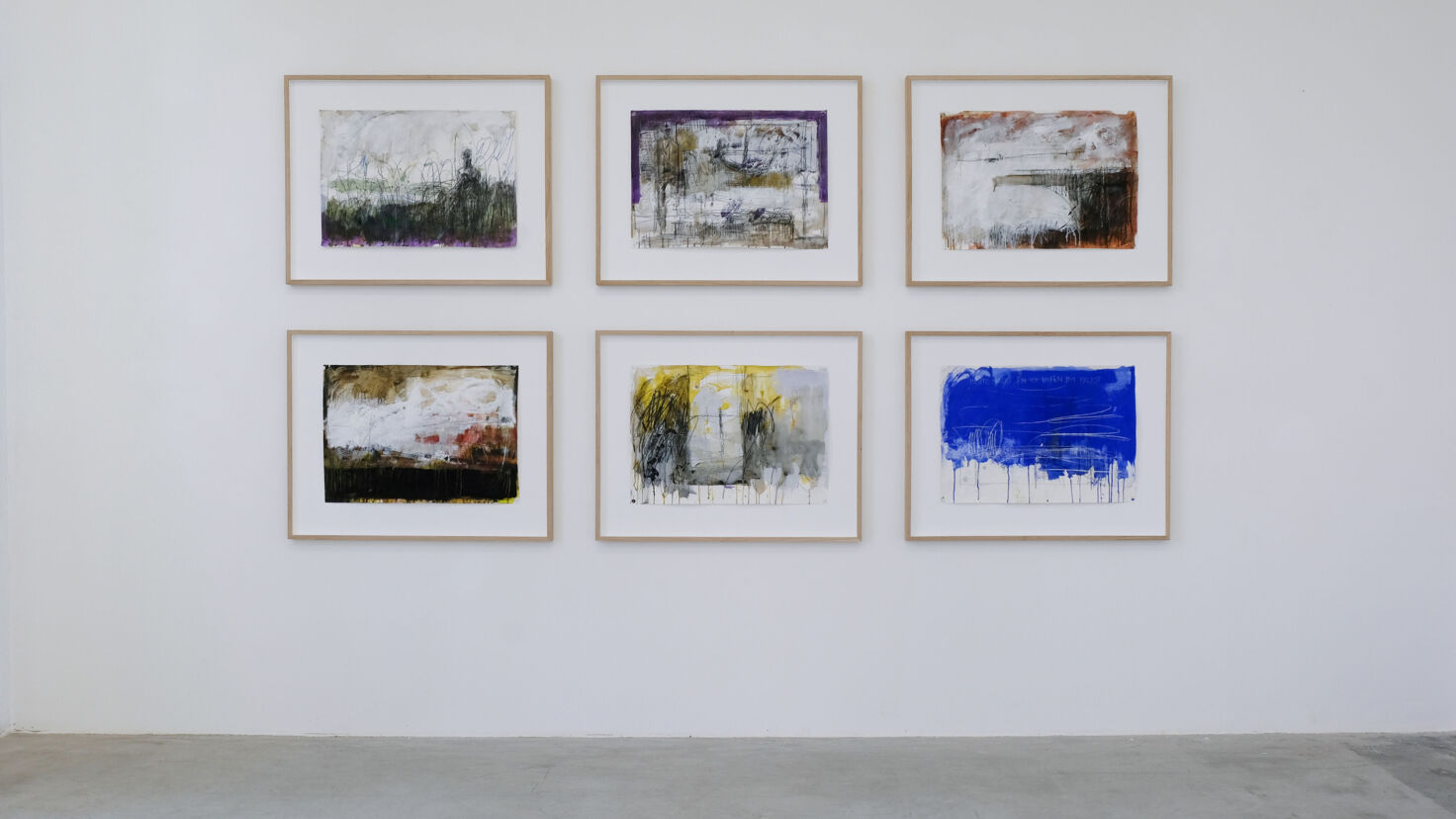 Ausstellungsraeume mit Bildern von Jakob Kirchmayr